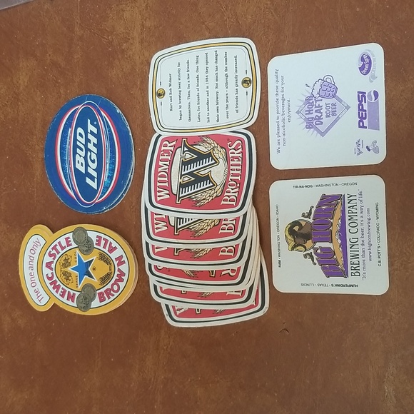 🍺55 BAR COASTERS 4 X 4 VARIETY - Picture 4 of 6